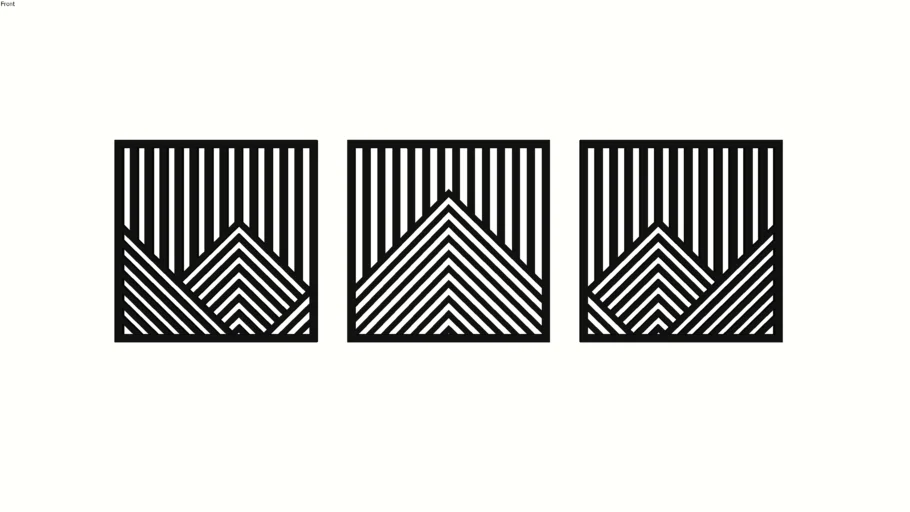 Wood wall art