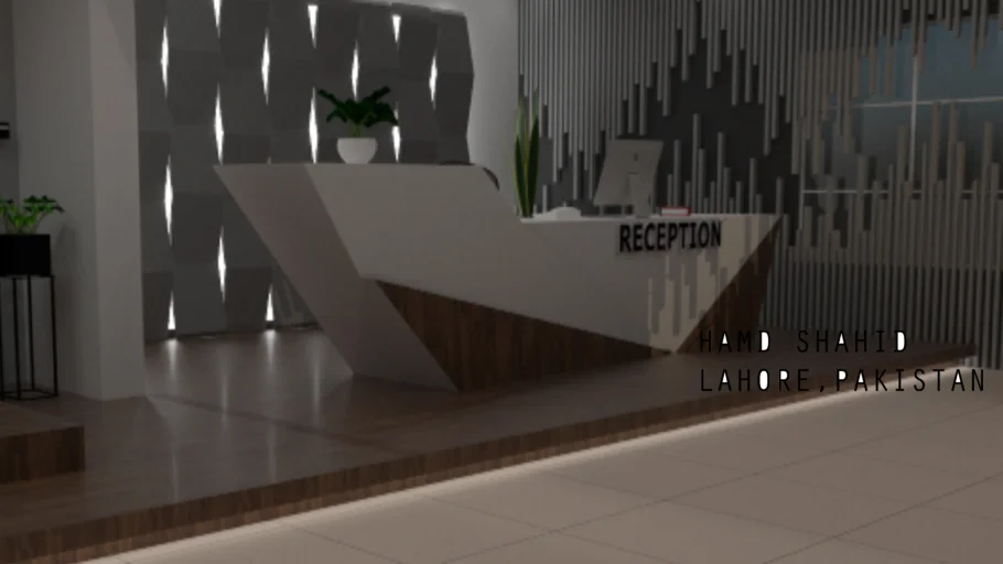 RECEPTION TABLE | 3D Warehouse