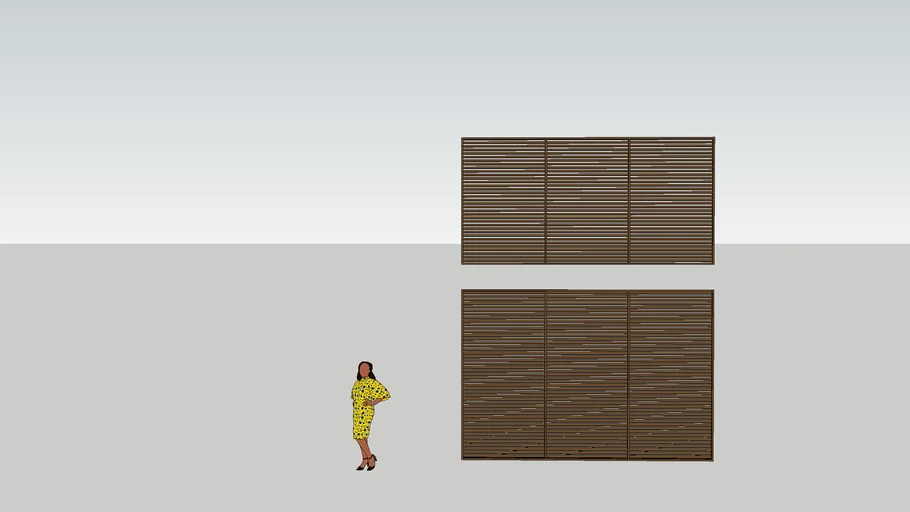 wooden louvers