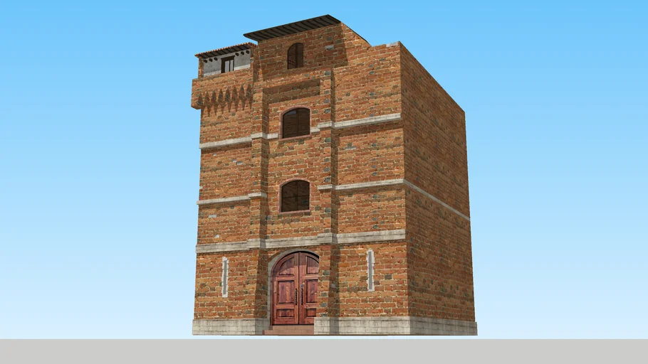 Medieval italian palace