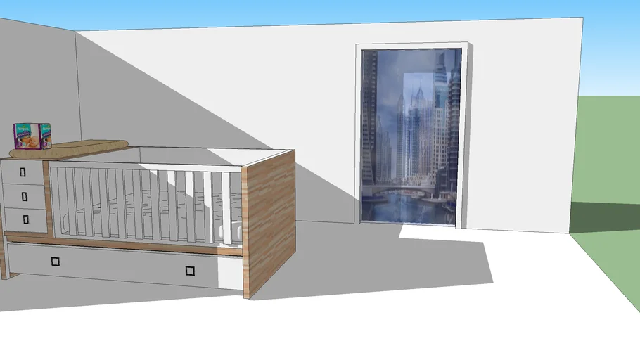 baby crib , cuna de bebe