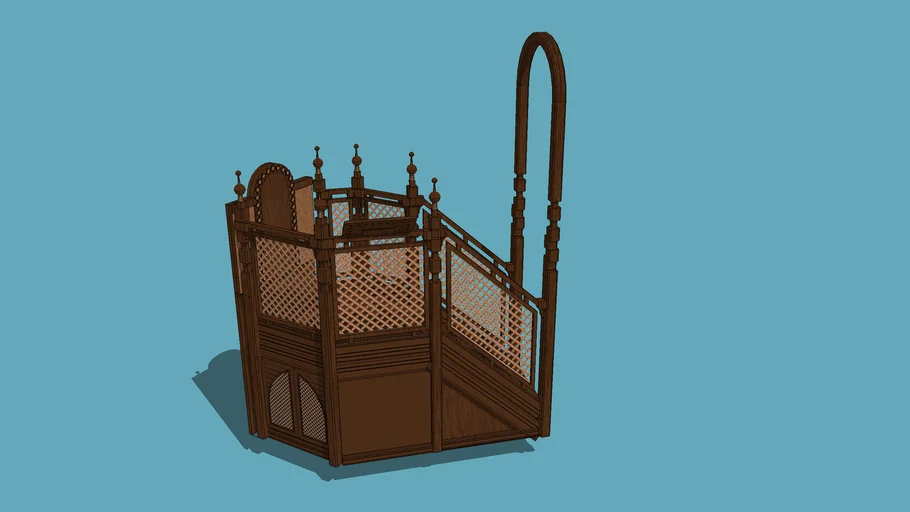 Mimber, islamic, mosque, masjed