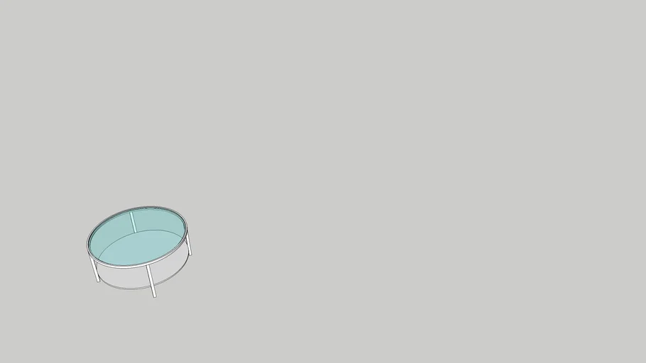 Calico Round Coffee Table - Henry