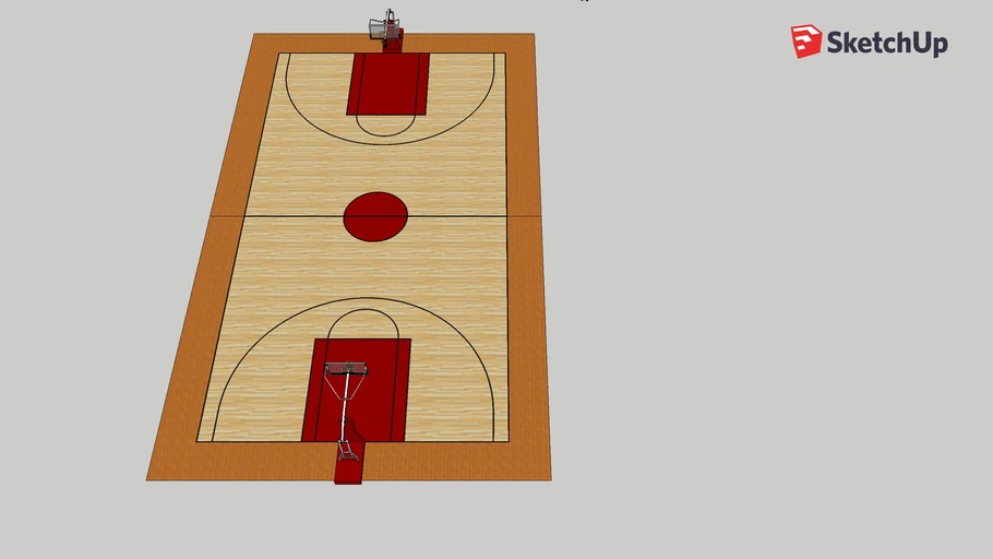 Cancha De Baloncesto 