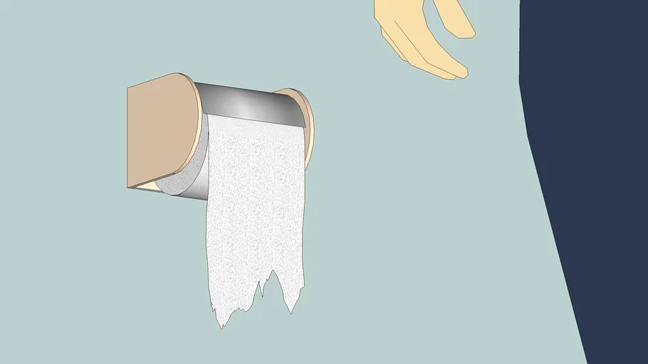 toilet roll (トイレットペーパー)