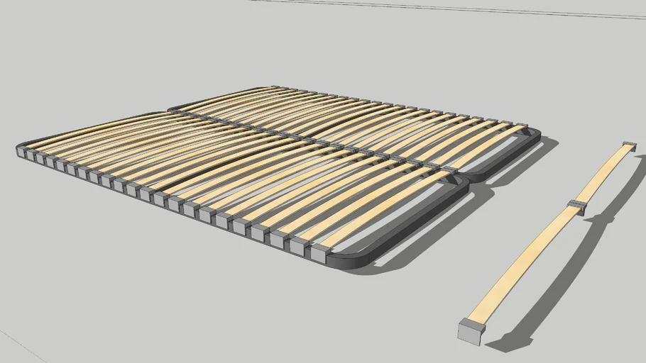 Ламельный блок 2000*2100*40  Bed slats block