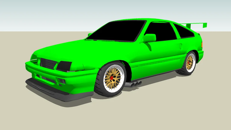 Honda CRX Race car