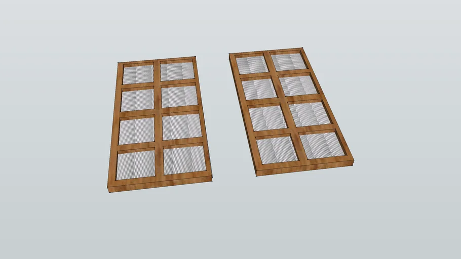 Twin wood cloud ceiling