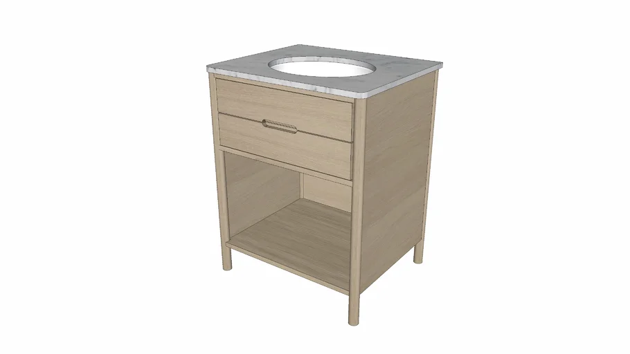 Bone White Manzanita Vanity 26 in. Pottery Barn