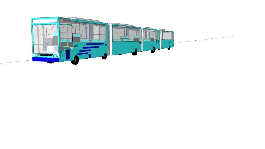 ÔNIBUS TRIARTICULADO