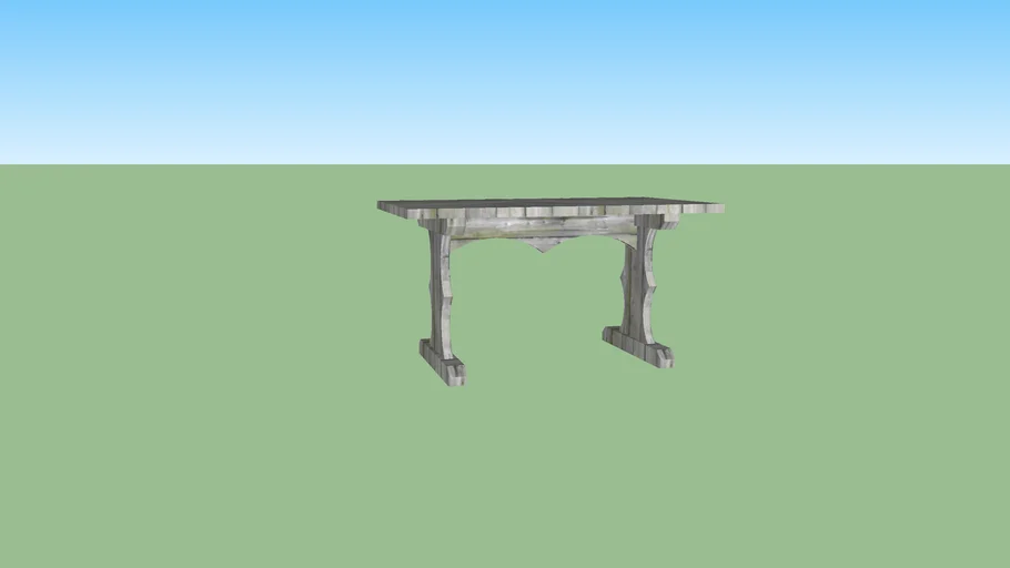 Rustic table