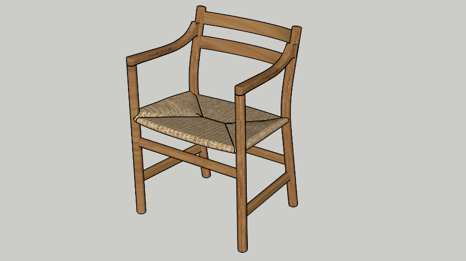 the CH46 chair by Carl Hansen & Søn
