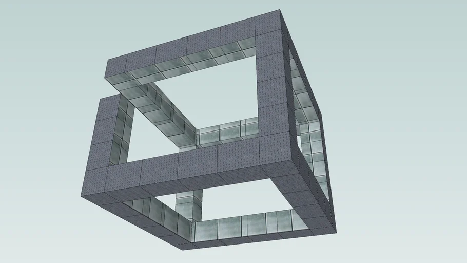 Impossible Cube | 3D Warehouse