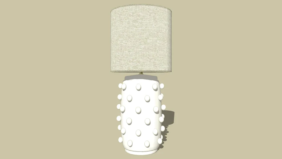 Ceramic Table Lamps - with and without bobbles