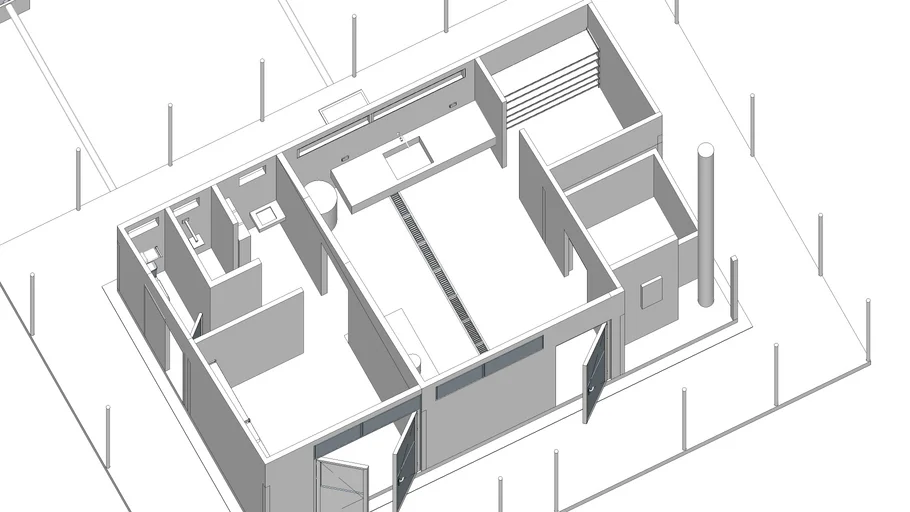 Planta de Lacteos 60m2