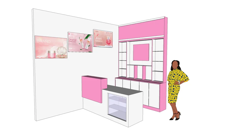 interior skincare shop