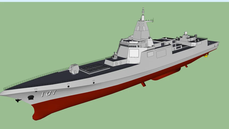 PLAN Nanchang Type 055 (Renhai class) destroyer / 055型駆逐艦 南昌