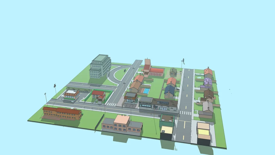 simpsons springfield
