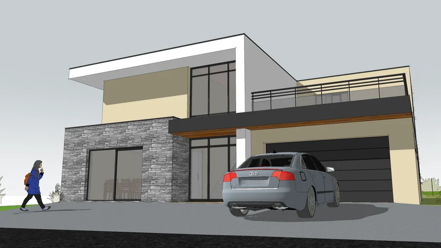 Projet de maison individuelle 401 | 3D Warehouse