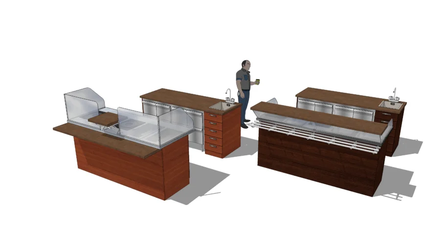 Fast Food counter