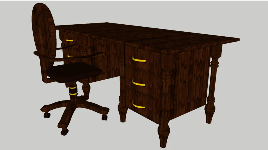 Desk with Chair