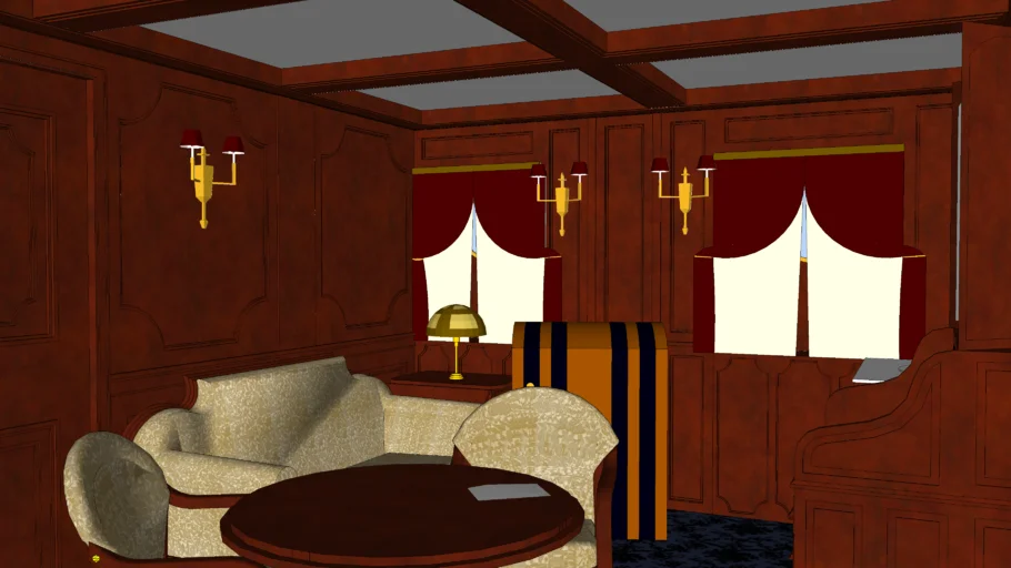 Titanic First Class Cabin