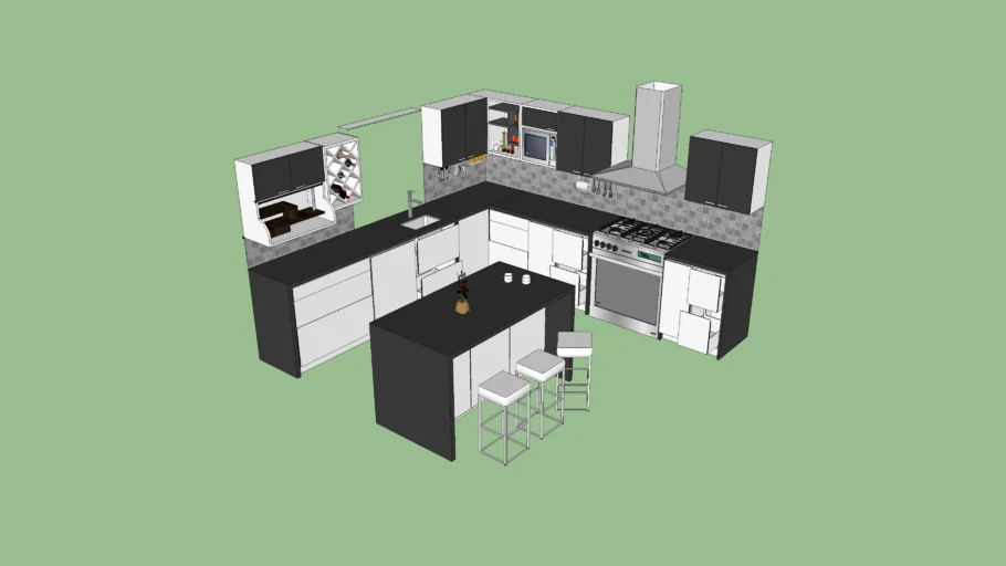 Cocina Integral con isla