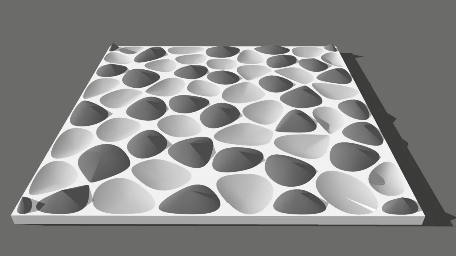 Parametric Wall Panel w Voronoi