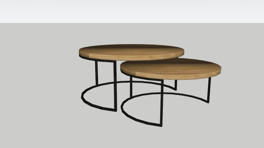 round coffee table