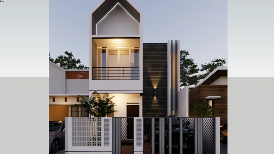 RUMAH SCANDINAVIAN 6x10
