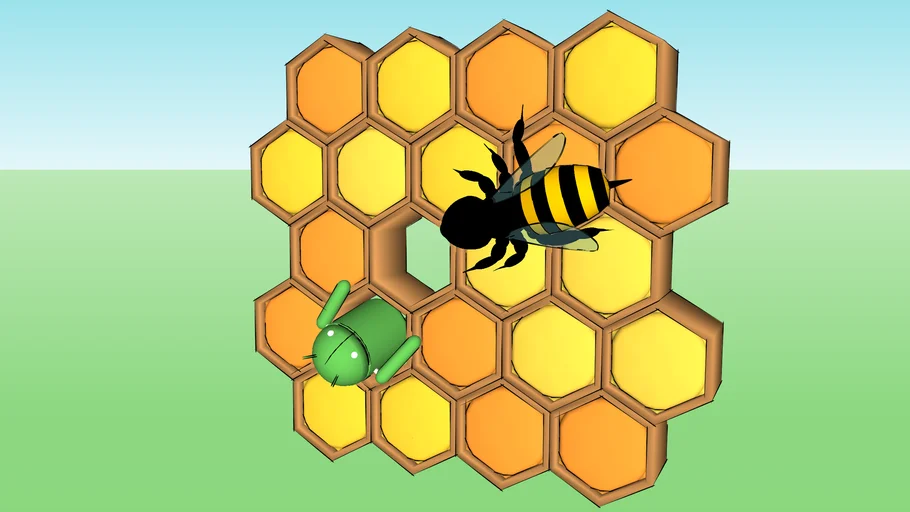 Android Honeycomb Statue
