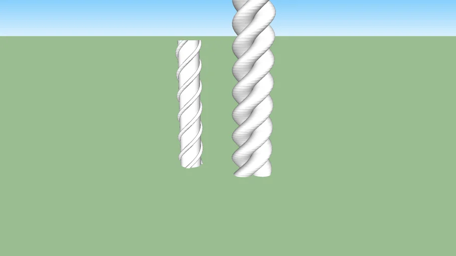 Triple Helix Columns