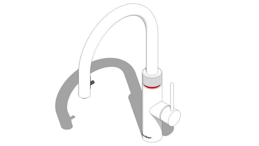 Quooker Boiling Water Tap -  XRVS PRO3 Flex Tap