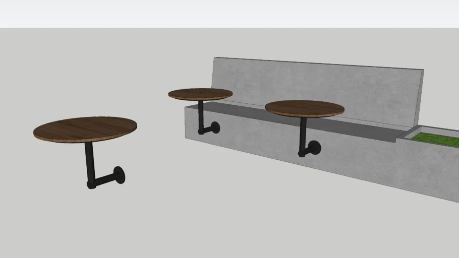 OUTDOOR CAFE TABLE ( MEJA CAFE OUTDOOR )