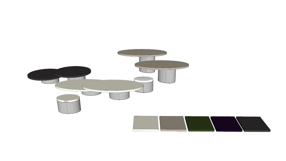 Raymond Coffee Table by Minotti