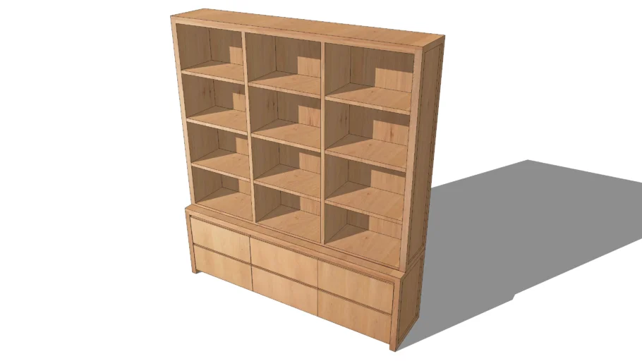 Bibliothèque DANUBE, Maisons du monde. Réf: 129.757 Prix:1299€