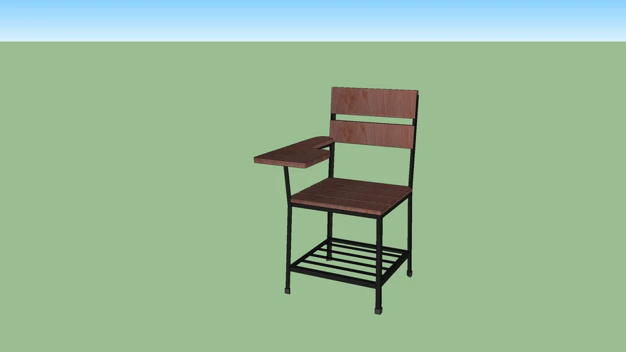 School Chair with Armrest