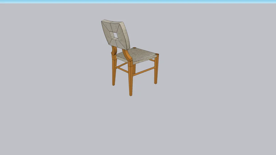 Hollywood at Home How to Marry a Millionaire Chair