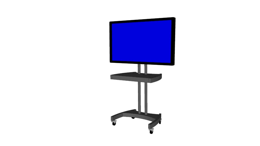 Mobile Conference Room LED TV Stand with wheels