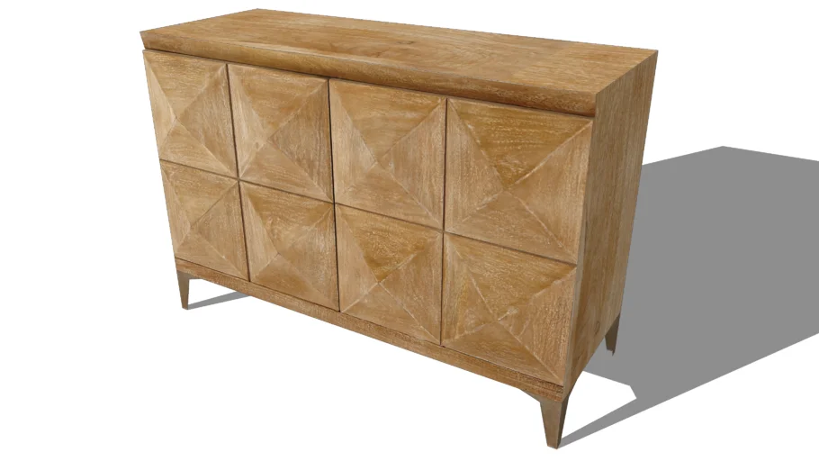 OCTO, Buffet en manguier L 102 cm, Maisons du monde, ref : 155612, prix : 399,90 €