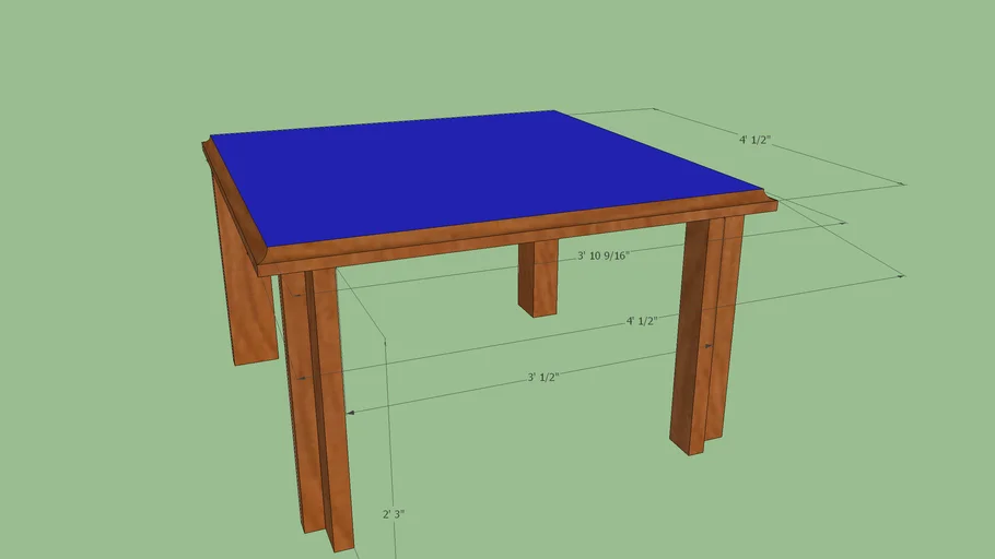 poker table | 3D Warehouse