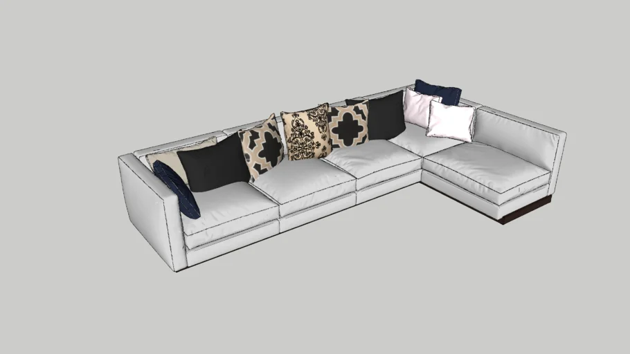 L SHAPE SOFA