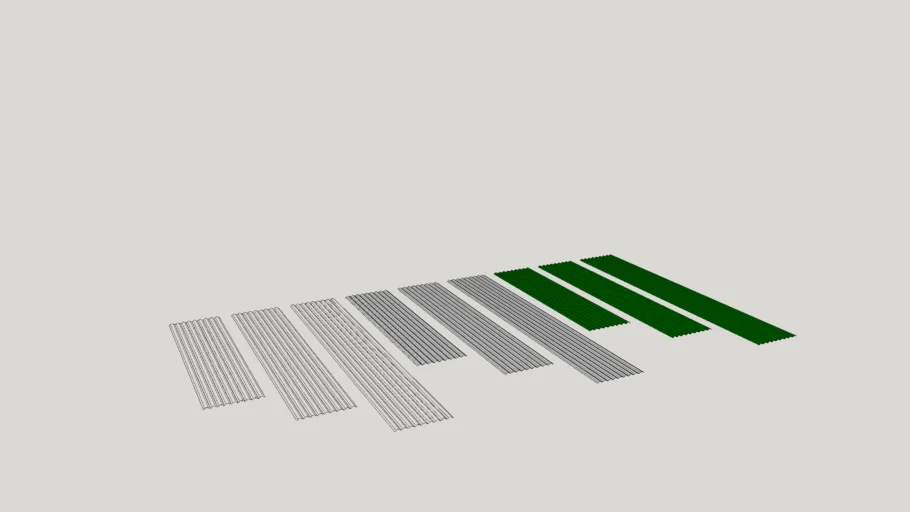 Corrugated PVC Roofing Panel