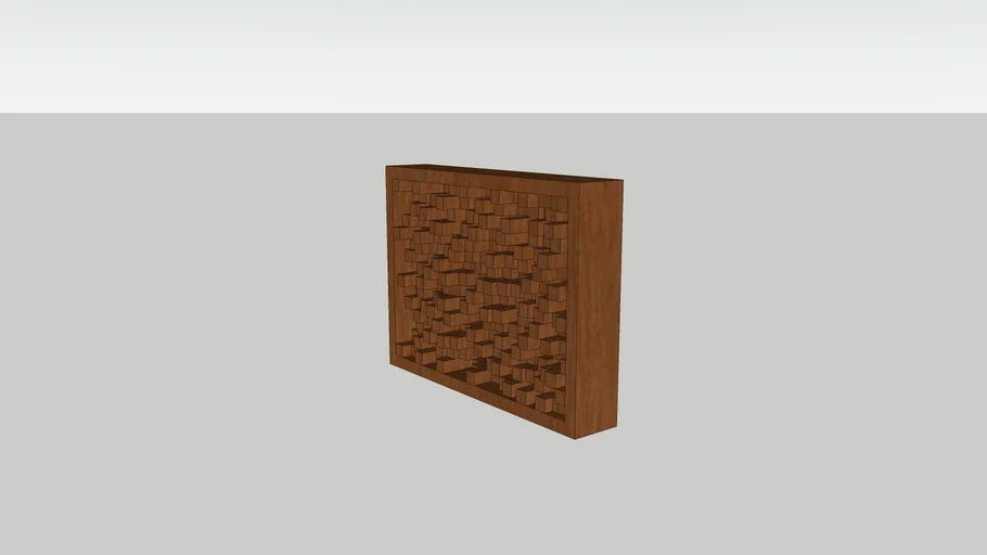 Wooden painting