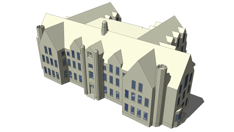 Searles Science Building: Bowdoin College, Brunswick, Maine USA