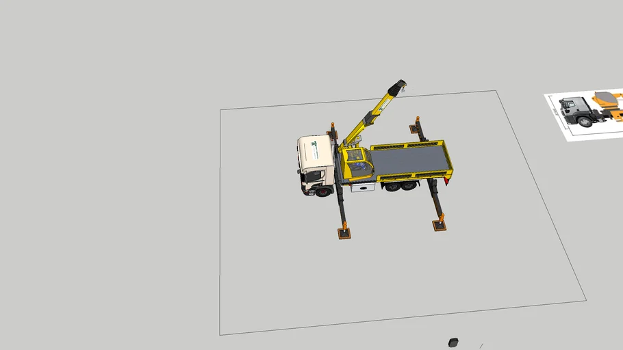 Knuckle Boom Crane Hiab Hiyap