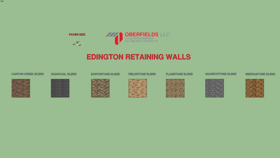 Oberfields Edington Wall Stone