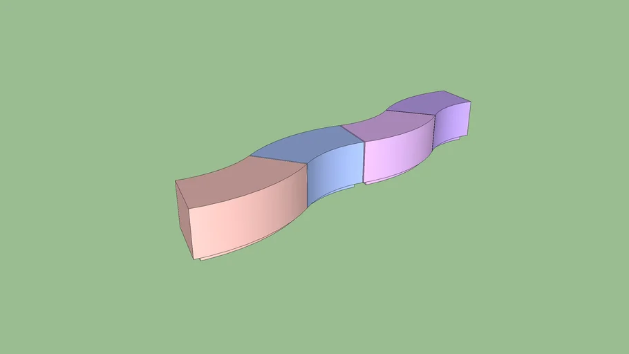 Banca Modular para exterior