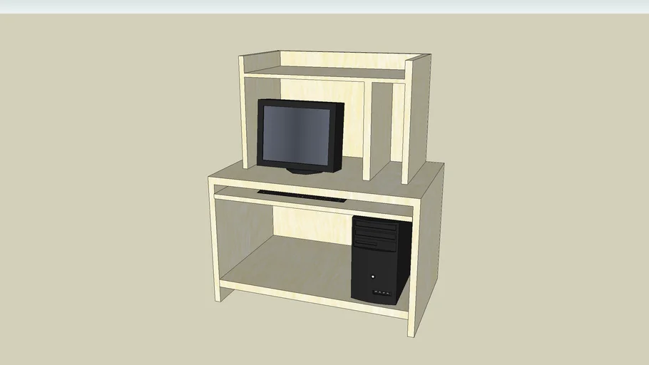 Computer Desk | 3D Warehouse