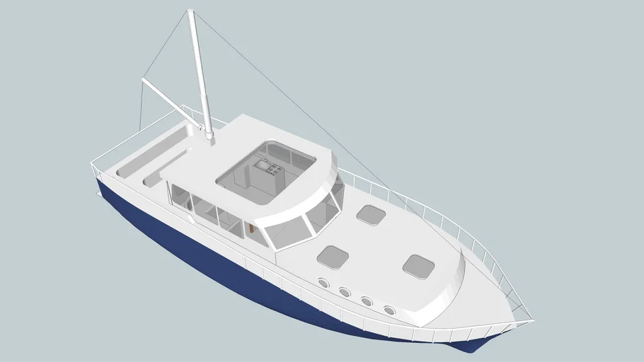 Boat.skp (1 mb) | 3D Warehouse